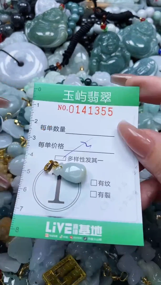 翡翠未镶嵌颈饰闪购0141355多样性发其一