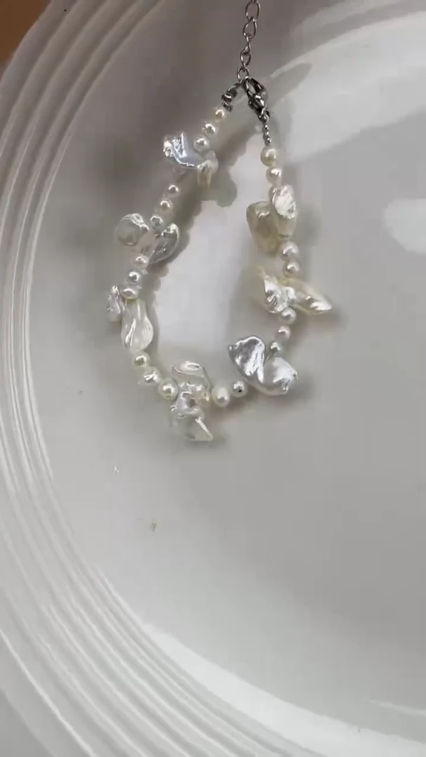 颈饰未镶嵌淡水珍珠1