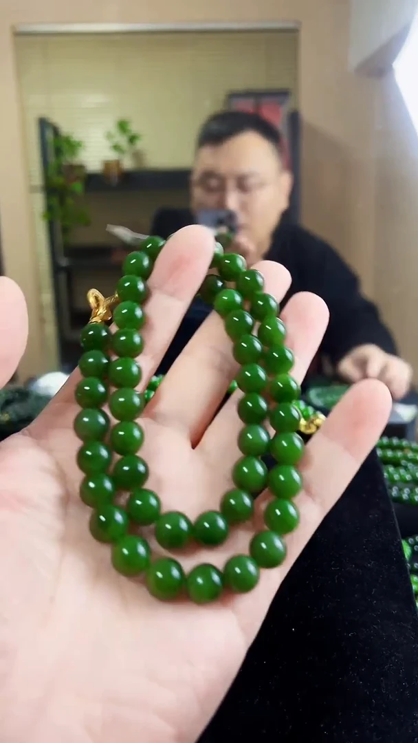 项链未镶嵌和田玉（碧玉）10