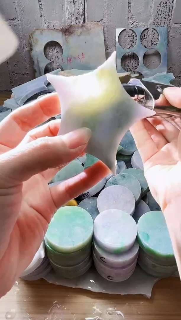 裸石翡翠天然翡翠A货 南 354