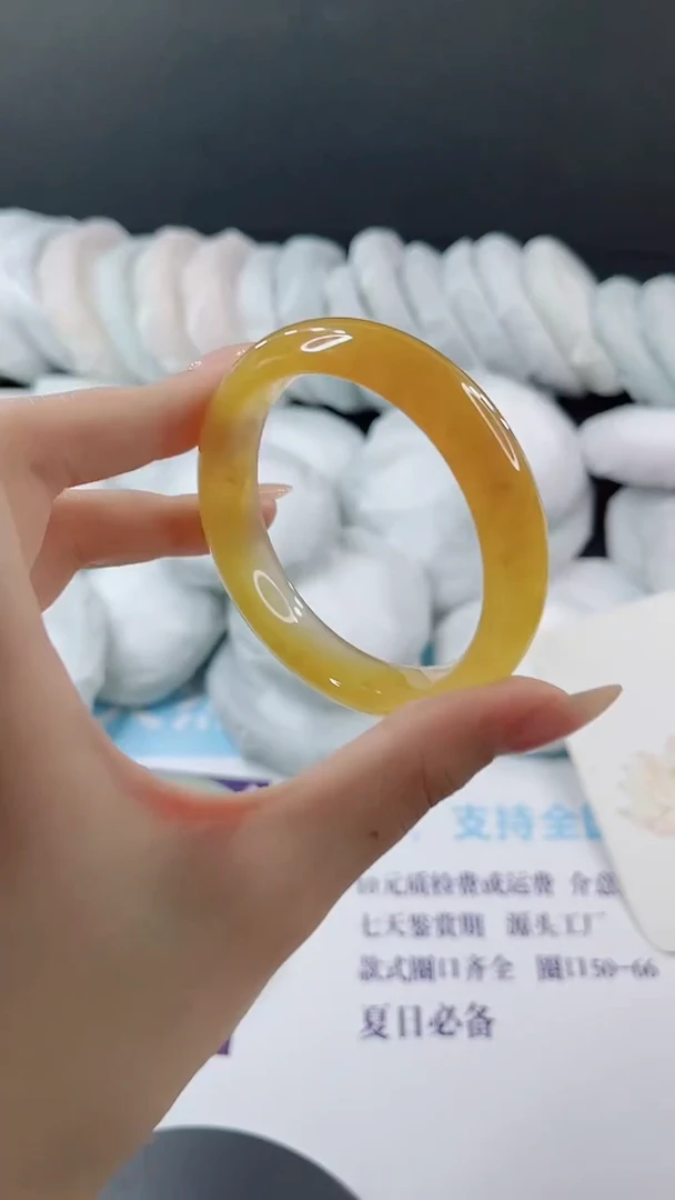 未镶嵌手镯石英质玉多样性发货V341