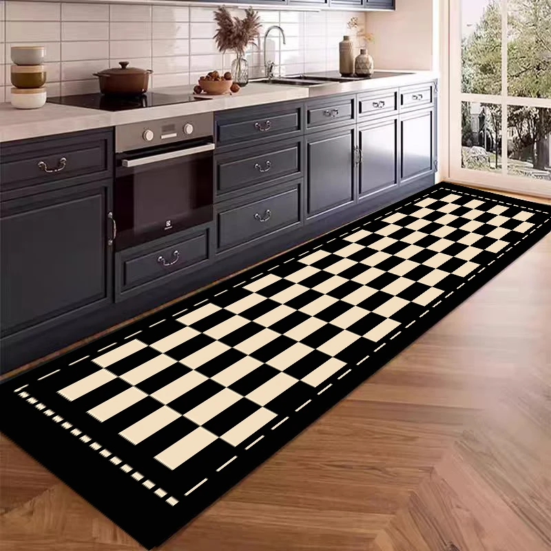 A016【60*200cm】硅藻泥吸水防滑脚垫浴室入户门垫速干厨房地垫