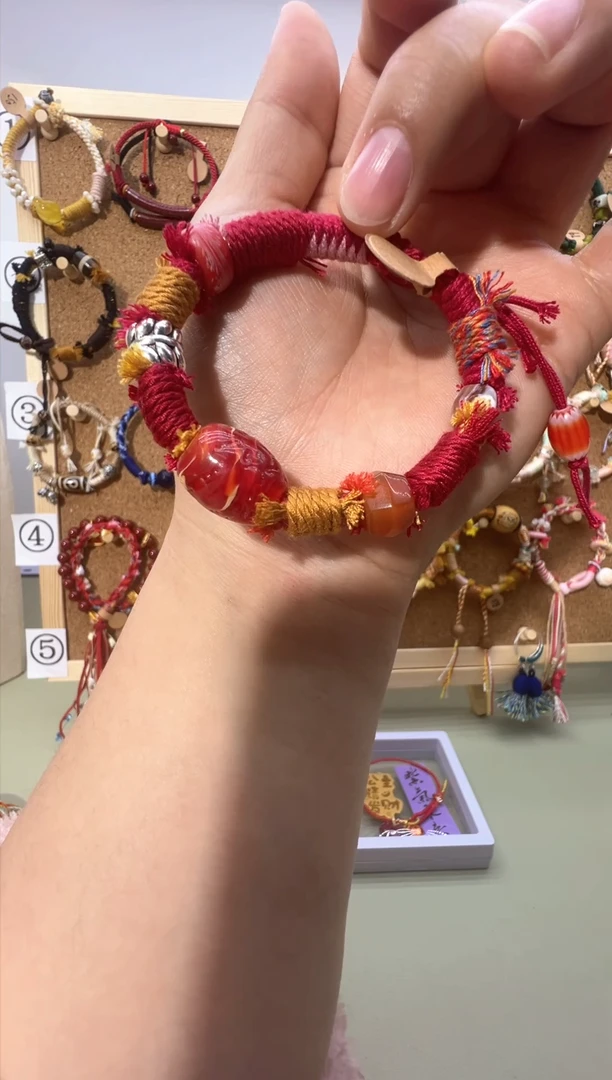 【闪购商品】玛瑙/玉髓手链合金.