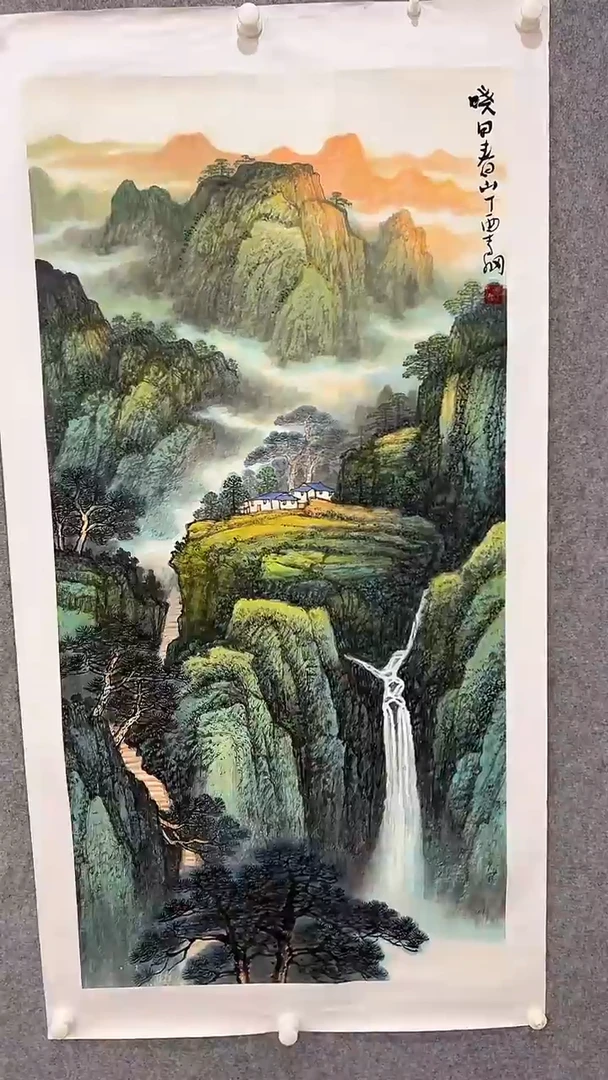 国画李纲-8平尺-国画作品