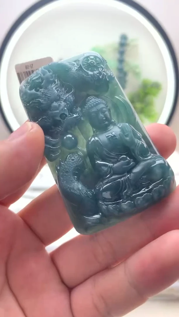颈饰未镶嵌翡翠阿弥陀佛