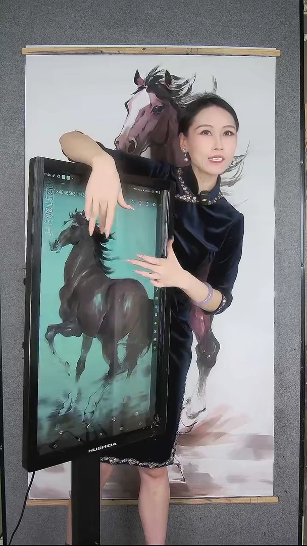 卉卉直播间画作生宣 6尺