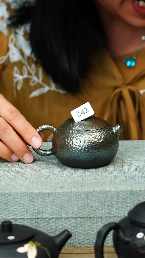 壶黄倩建水紫陶微瑕242