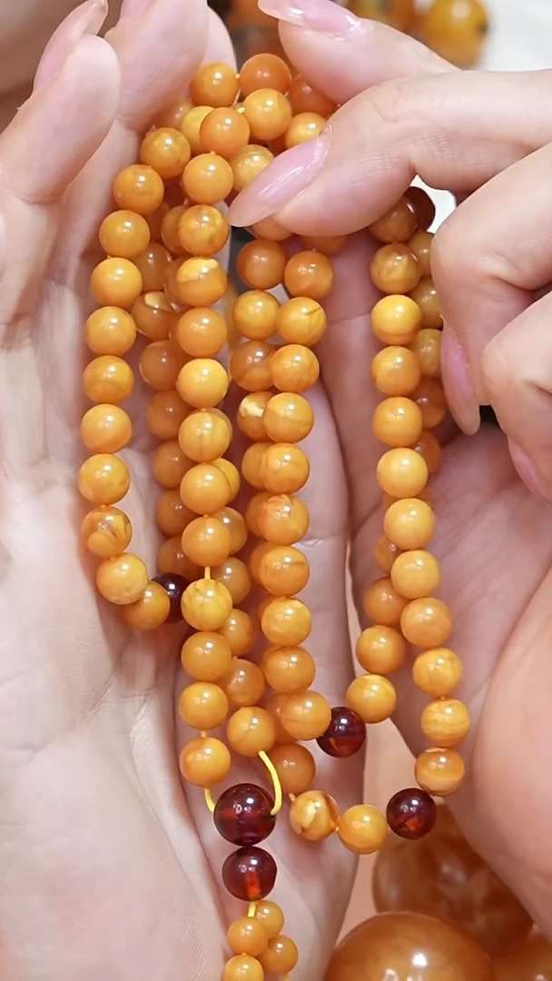 蜜蜡颈饰未镶嵌7602天然蜜蜡珠宝奇石云端妖孽全部保真