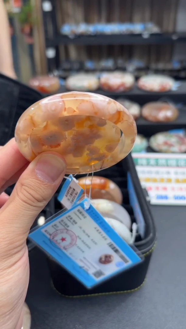 未镶嵌手镯石英质玉33(55圈赠送镯心)