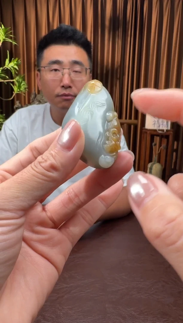 颈饰未镶嵌和田玉95万松9.2多样性拍一发一