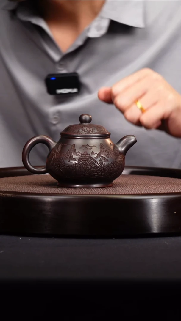 茶壶紫砂美人潘