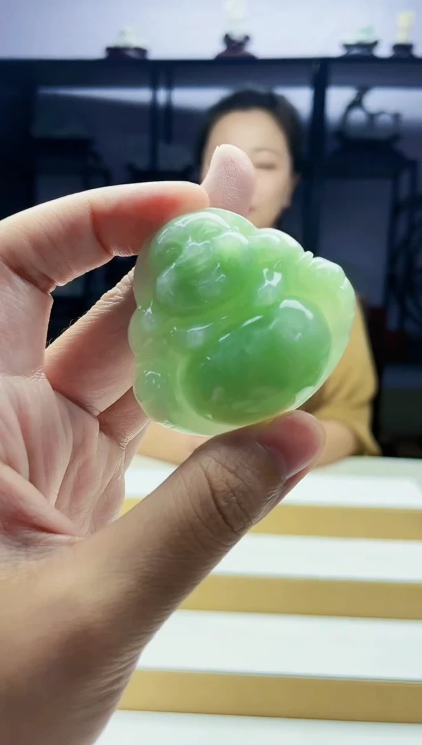 定制翡翠未镶嵌毛货07260268多样性发其一