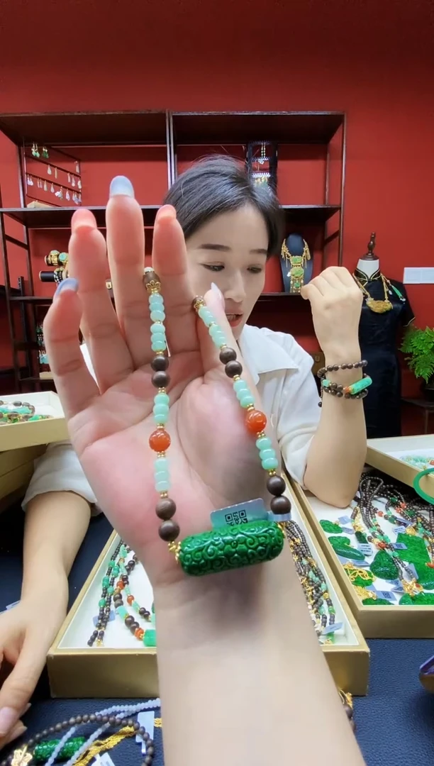 颈饰未镶嵌翡翠翡翠吊坠