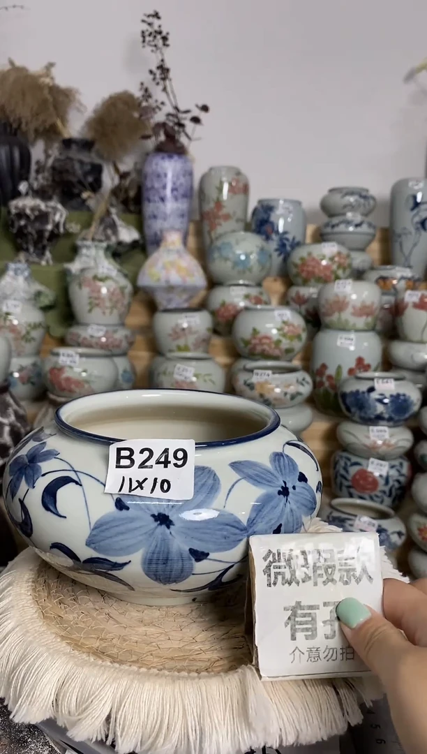 景德镇纯手绘高温 B249