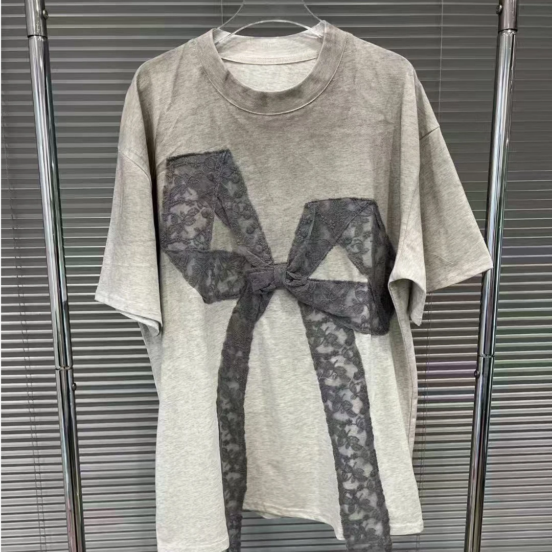 LL【女王优选】轻奢高端时尚气质设计师半袖大T6193