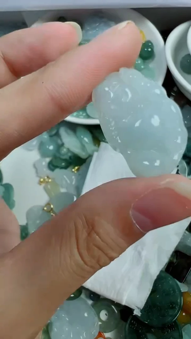 散珠翡翠361号链接,A货翡翠