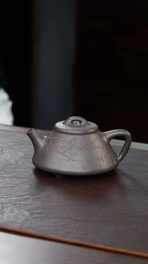 茶壶紫砂侯峰天青子冶170cc