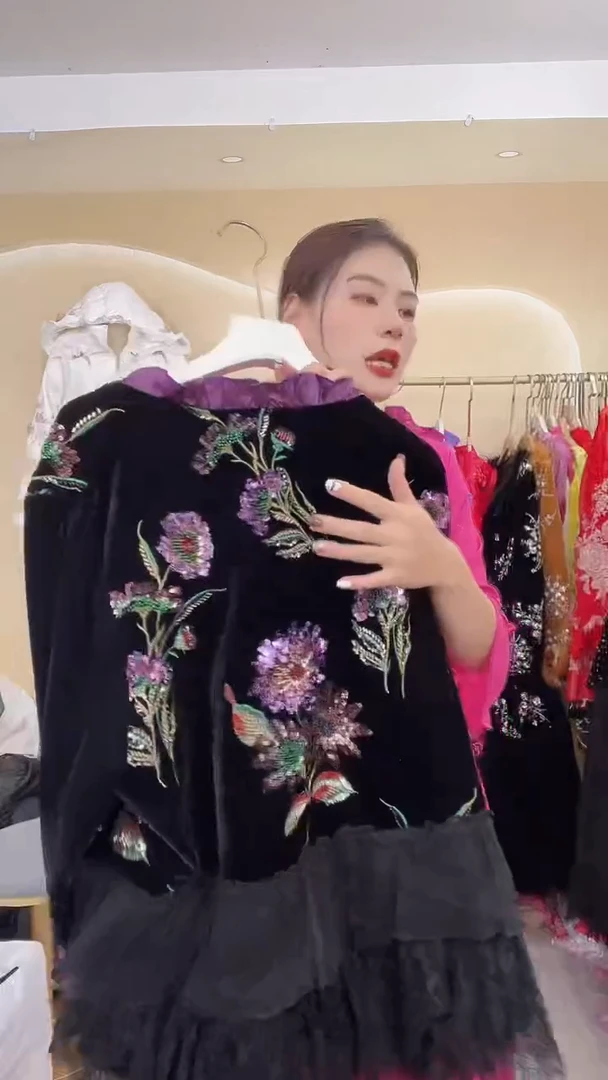 常规款丝绒外套短款福利特价