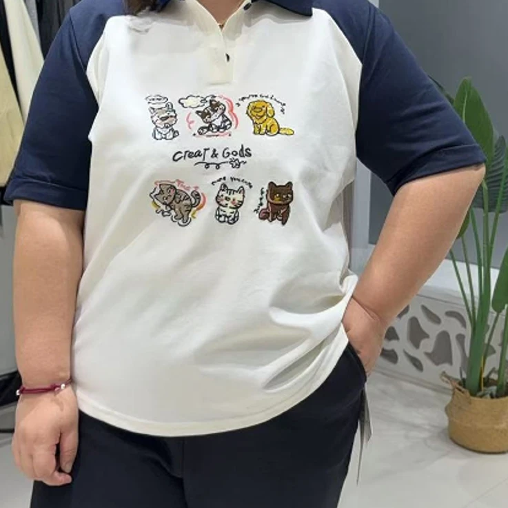 二姐家雨6165新款百搭T恤