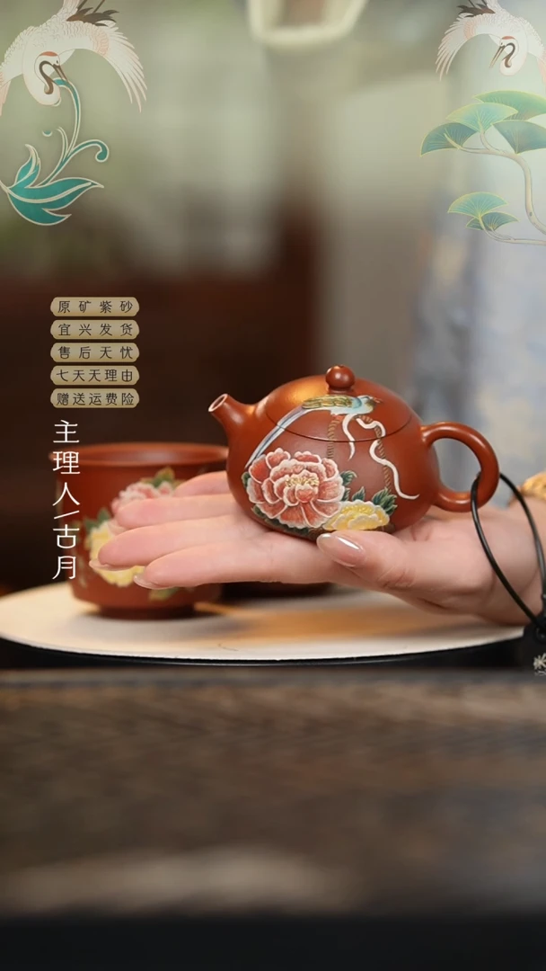 【古月壶来】FY649大红袍“盼春归”西施