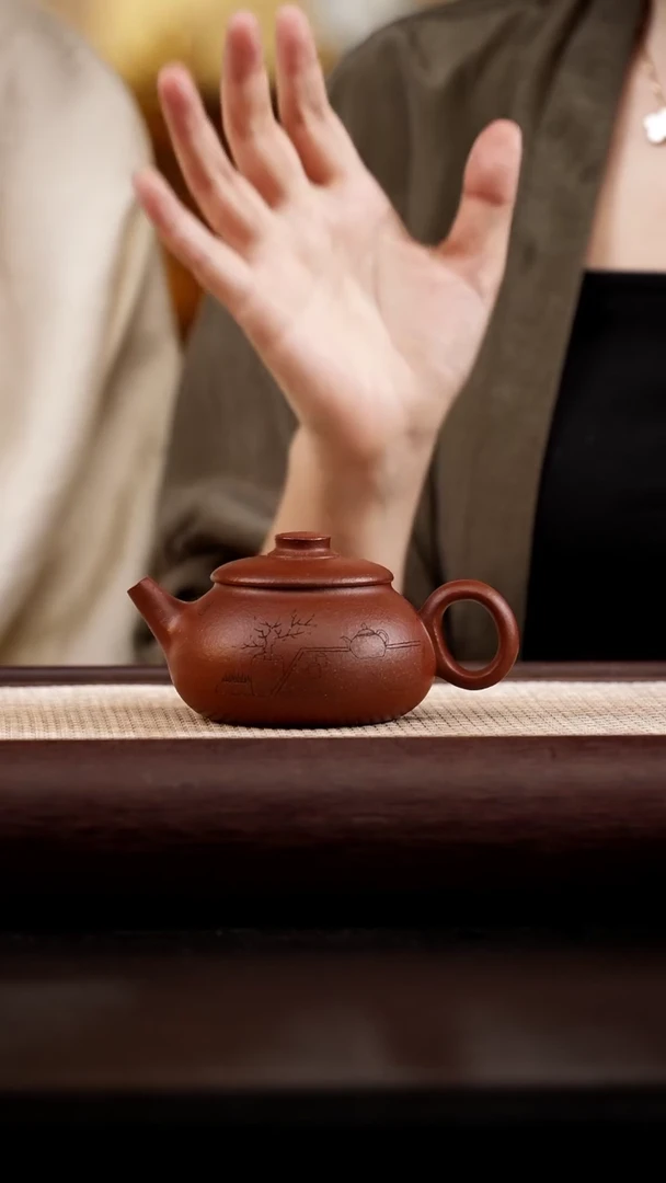 茶杯紫砂大吉 降坡