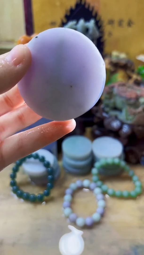 未镶嵌挂件翡翠A货小璀4663