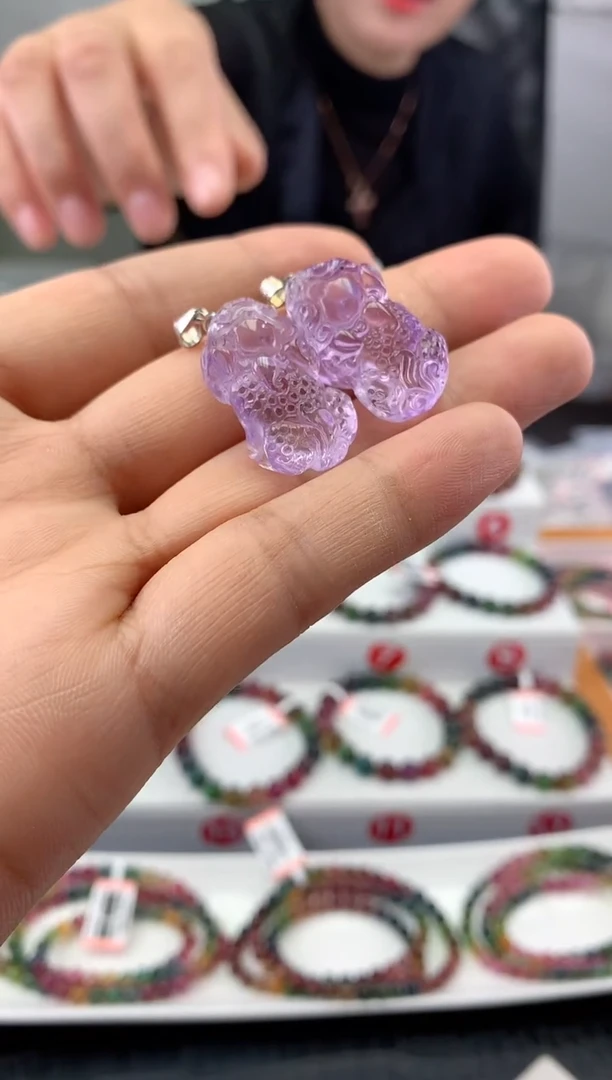 吊坠(不含链)未镶嵌紫晶 多样性发一条