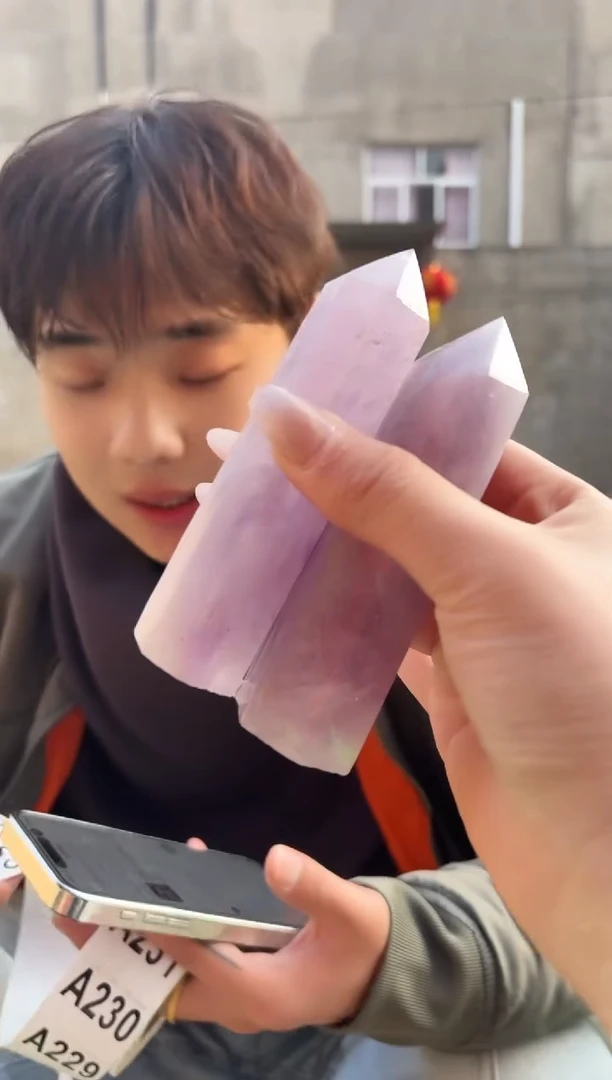 【闪购商品】水晶摆件未镶嵌紫水晶柱子多样性发一个