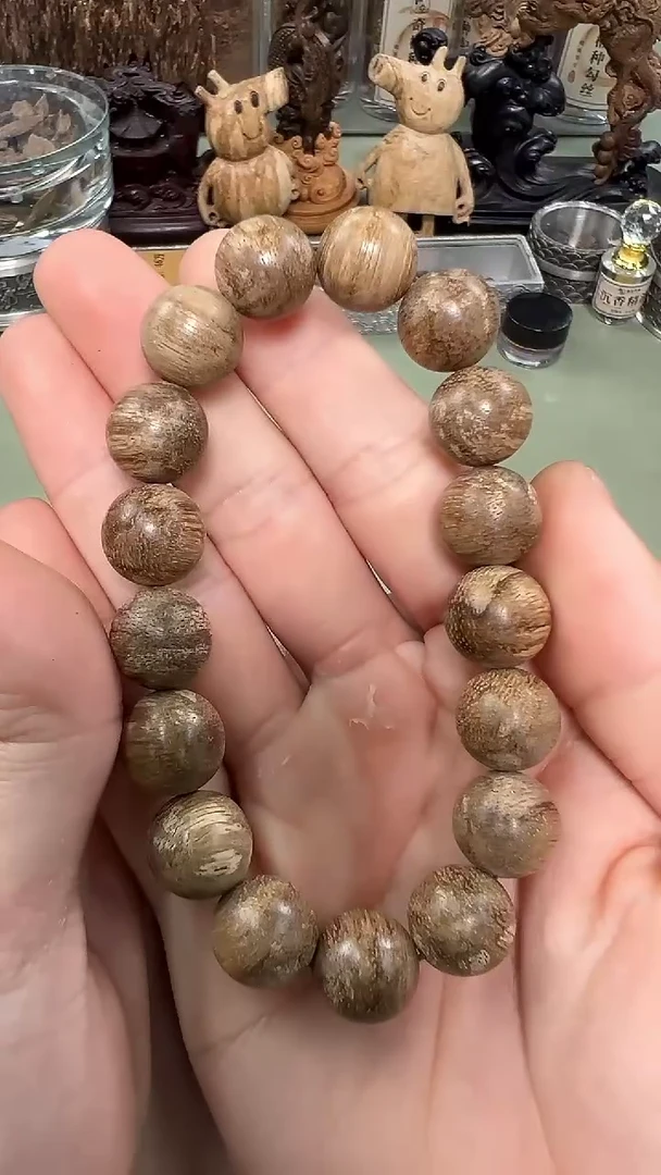 【闪购商品】沉香加里曼丹土沉13mm单圈