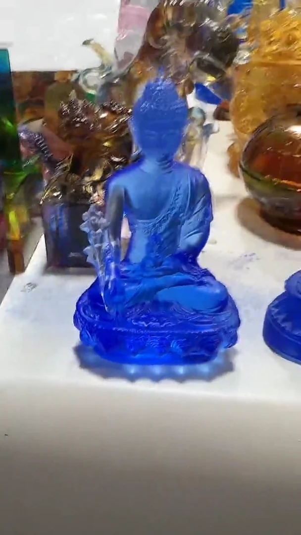 手工艺品琉璃522纯手工古法琉璃微瑕