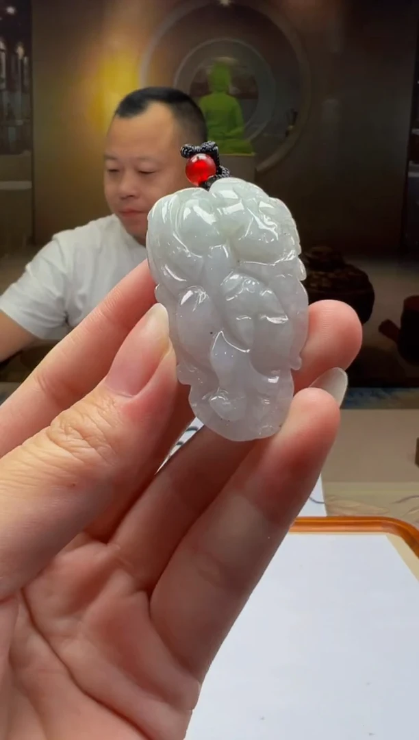 翡翠未镶嵌颈饰YY2025-8-15-6