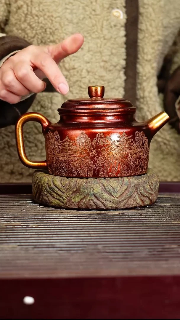 宜兴原矿紫砂壶茶壶宜兴原矿紫砂壶茶壶500C