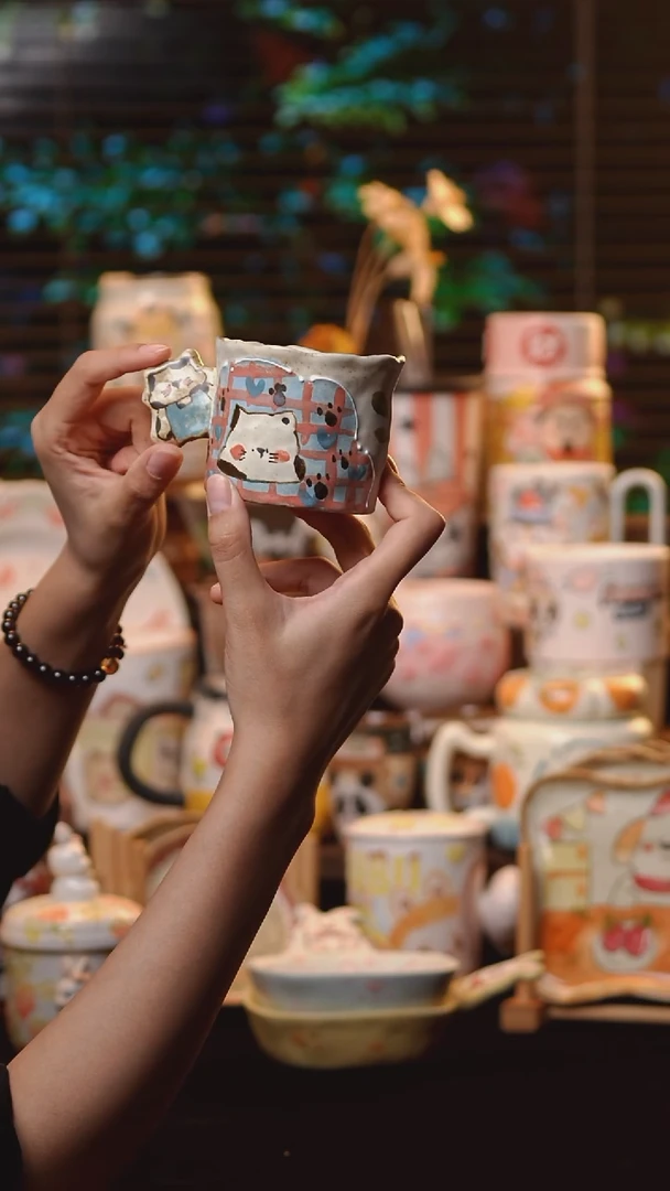 其他景德镇釉下彩手绘设计师款陶瓷