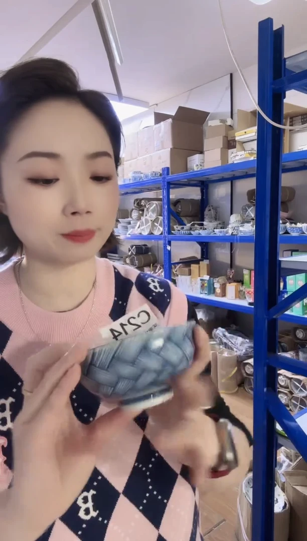 瓷片全新高端瓷器11cm碗一只C214