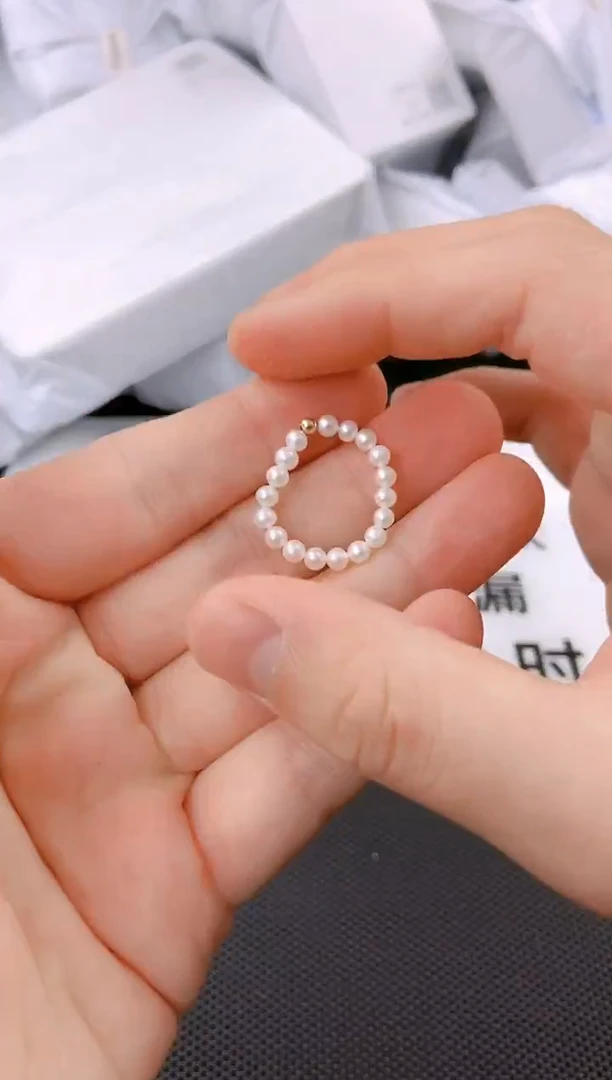 未镶嵌耳饰淡水珍珠jz1001