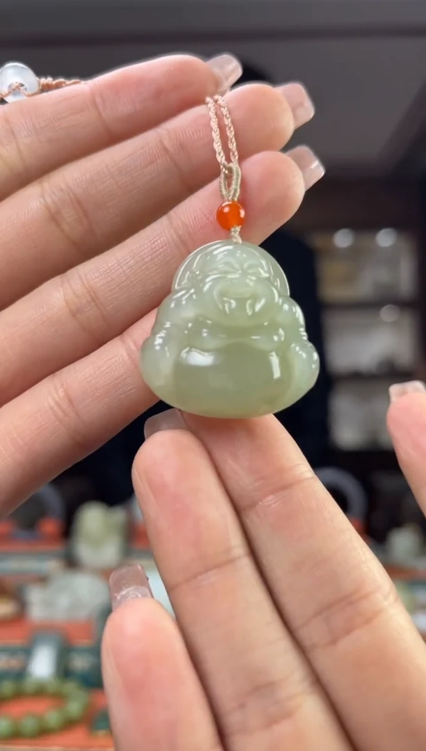 【闪购商品】和田玉颈饰未镶嵌佩佩30mm左右