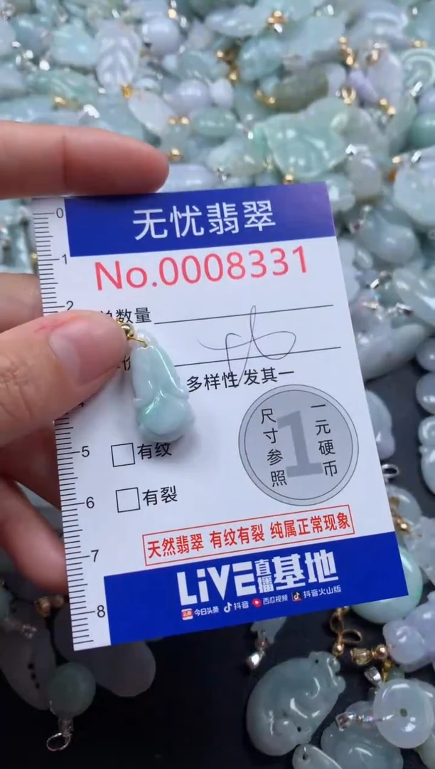 颈饰未镶嵌翡翠8331