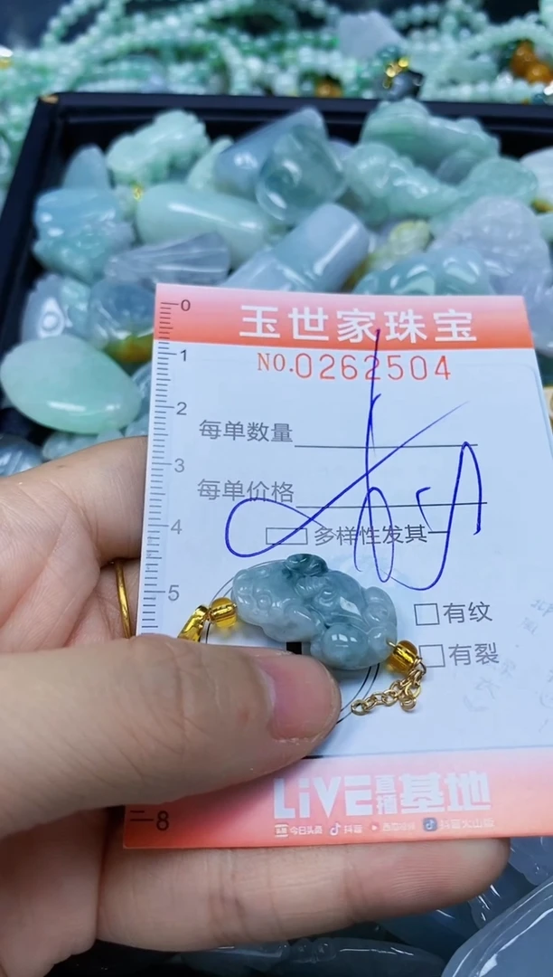 翡翠未镶嵌颈饰闪购0262504多样性发其一