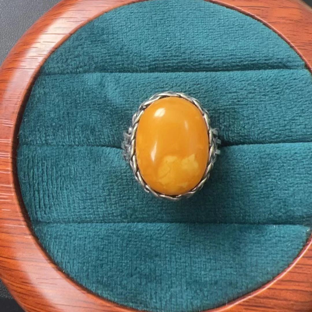 非金属树脂戒指 索南措姆专属925戒指