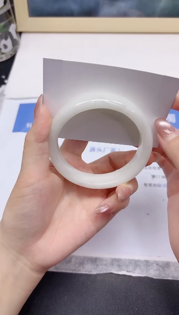 和田玉手镯未镶嵌104-60.8