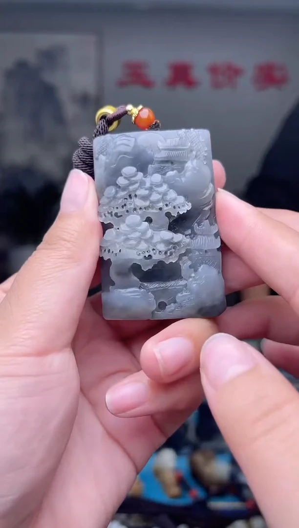 未镶嵌和田玉挂件1