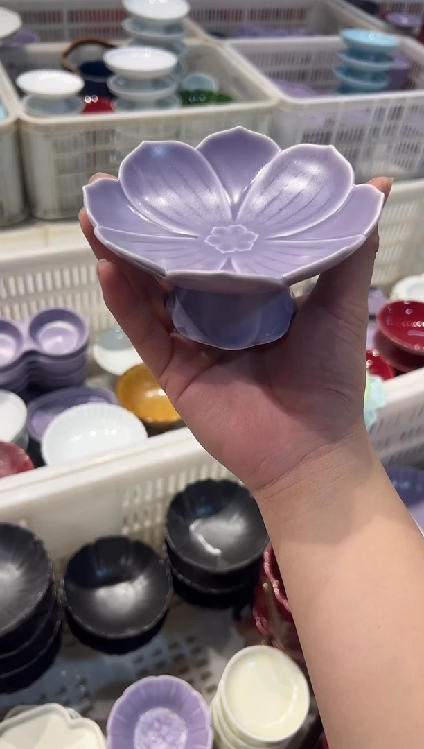 瓷片111紫色单品