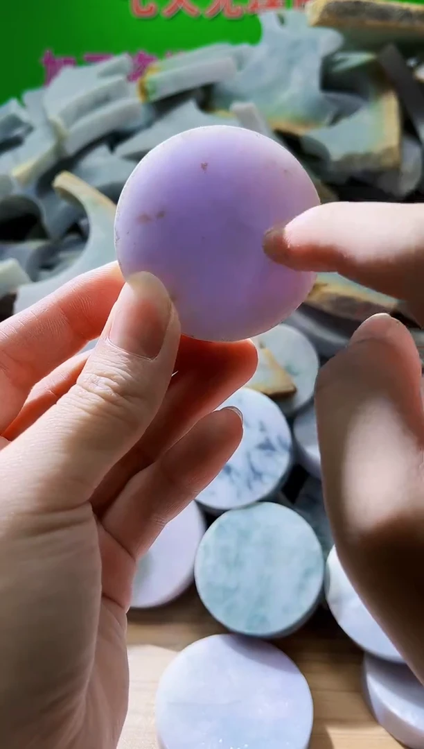 翡翠未镶嵌颈饰天然翡翠A货695