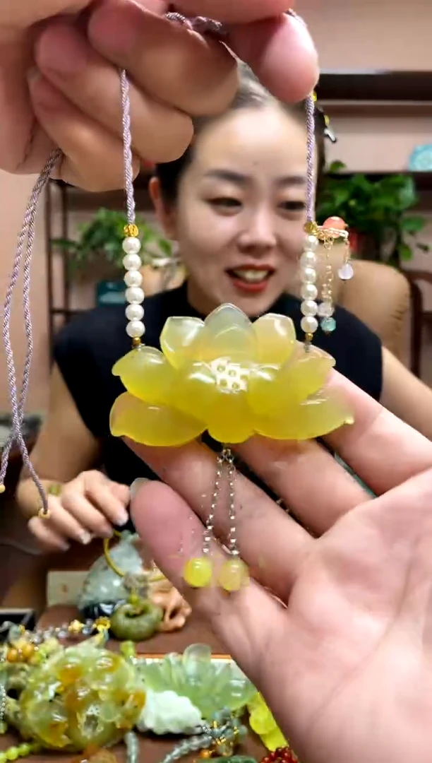 未镶嵌岫玉吊坠微*·1