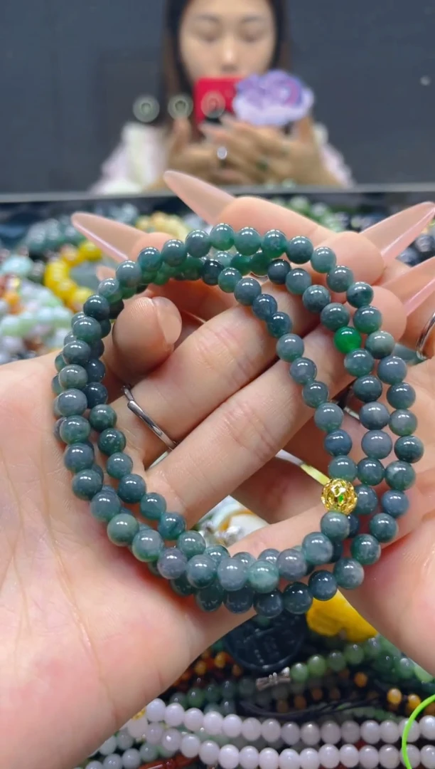 颈饰未镶嵌翡翠5MM