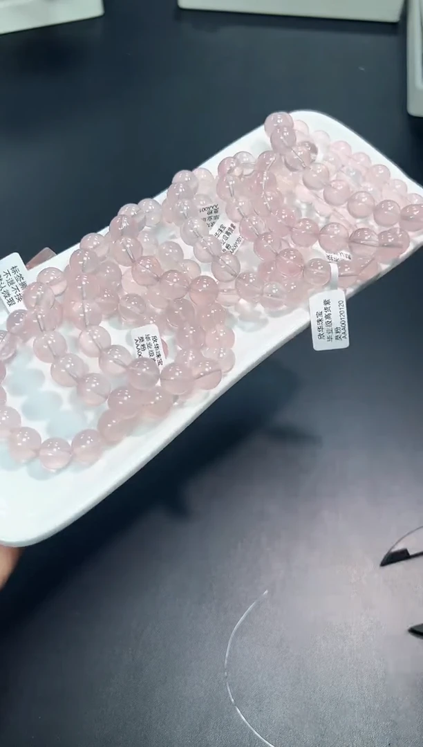 【闪购商品】水晶手串未镶嵌2P多样性发其一/1条12mm默认微瑕