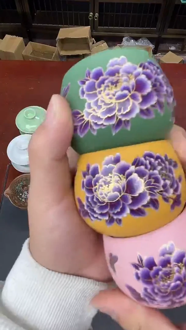 陶瓷茶具临时链接瓷盖碗