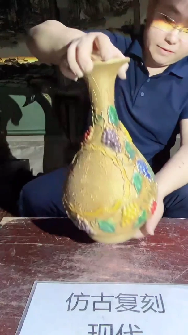 摆件景德镇陶瓷流水125