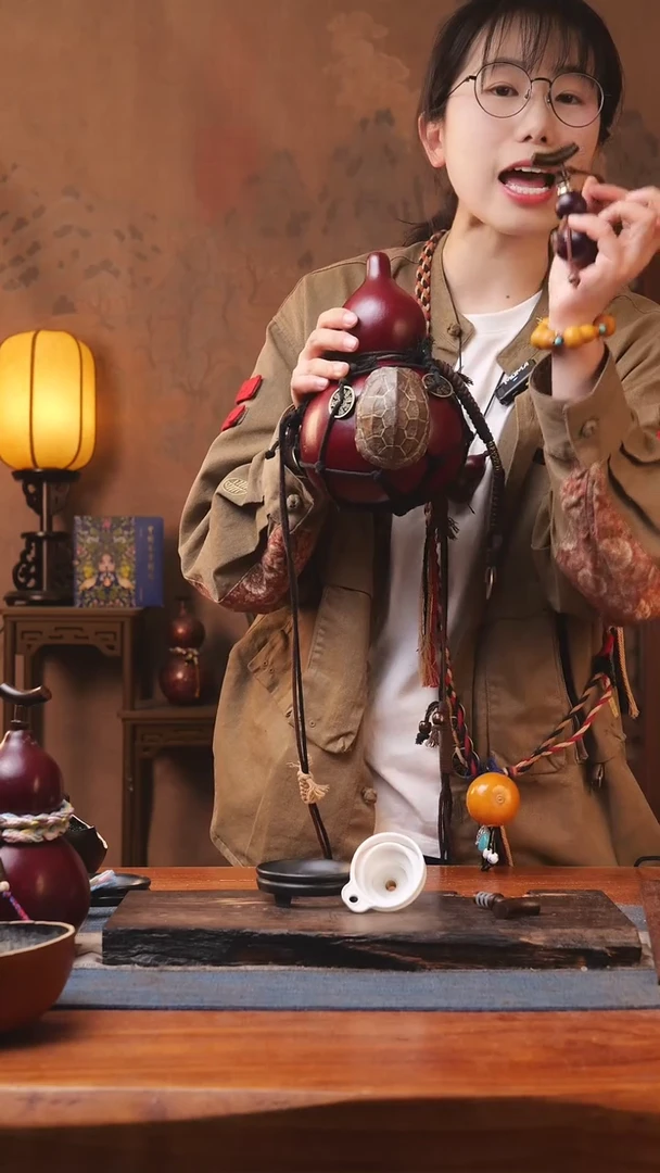 【闪购商品】317S号精品大漆葫芦防腐防渗装水茶酒