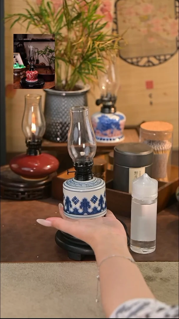 景德镇陶瓷香薰灯摆件